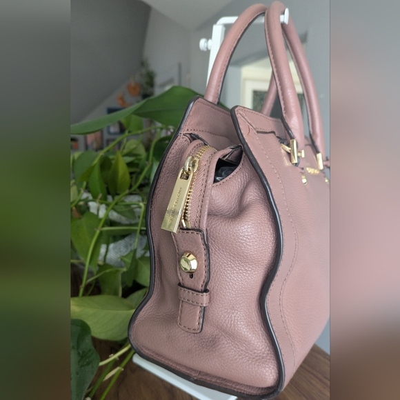 Michael Kors Collins Medium Satchel Handbag Dust pink ๐ Bag. - Picture 5 of 16